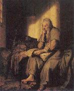 Rembrandt Peale St Paul in Prison Germany oil painting artist